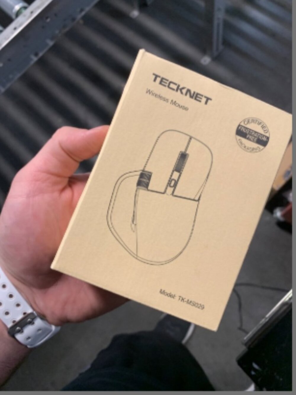 TECKNET Wireless Mouse, Bluetooth Mouse (BT5.3/5.0 & 2.4G) Rechargeable New - Picture 2 of 9